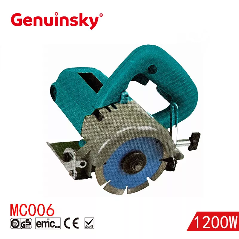 측면 핸들 900W가있는 110mm 대리석 커터
