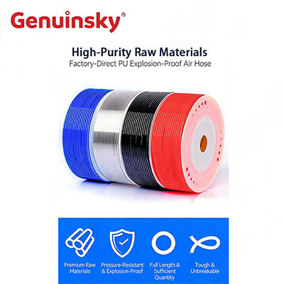 고순도 PU 방폭형 에어호스