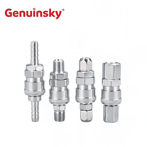 JIS PT 나사산이 있는 PF-SF 시리즈 C형 퀵 커플링