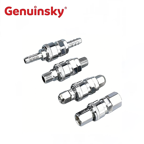 JIS PT 나사산이 있는 PM-SM 시리즈 C형 퀵 커플링